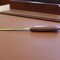 Dacasso Mocha Leather Letter Opener AG-3027 - alternate 2